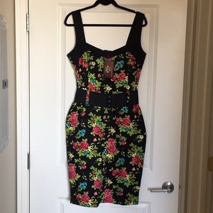 NWT Sexy floral midi summer dress
